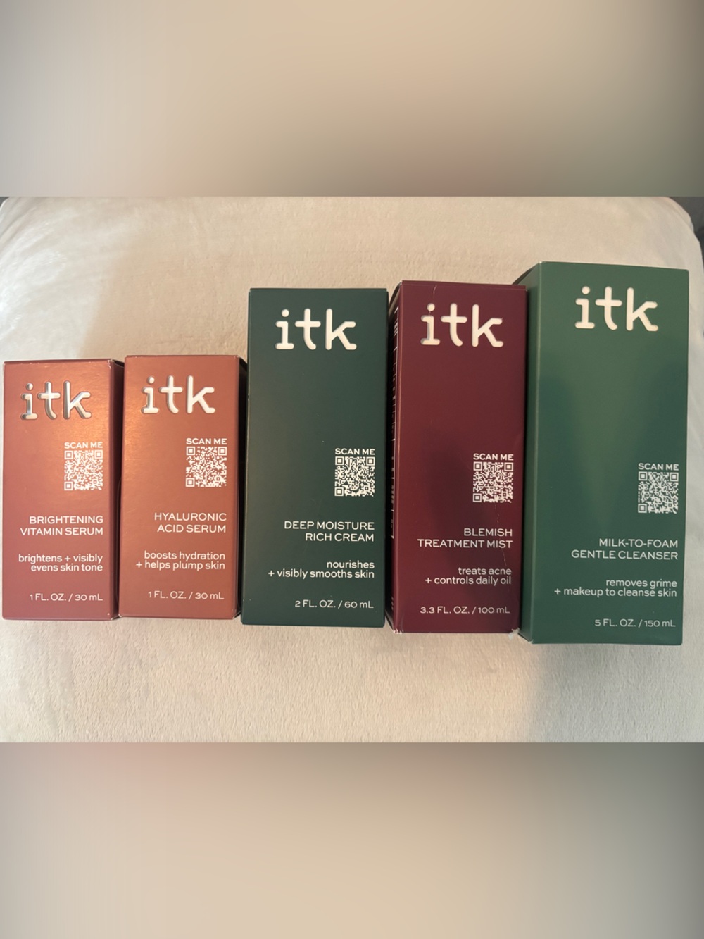 ITK Multi-Step Skincare Set